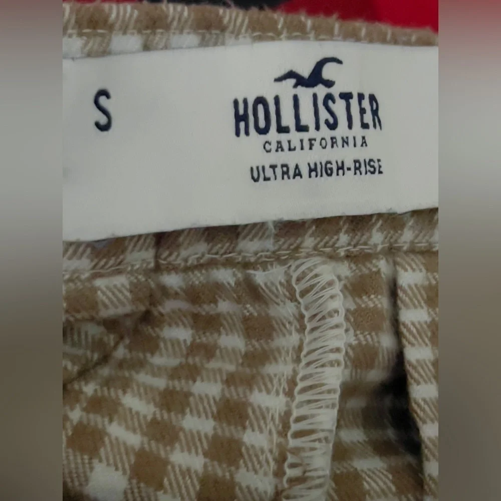 Hollister ultra high rise bohemian , western chic fashion skirt Sz S nude colors